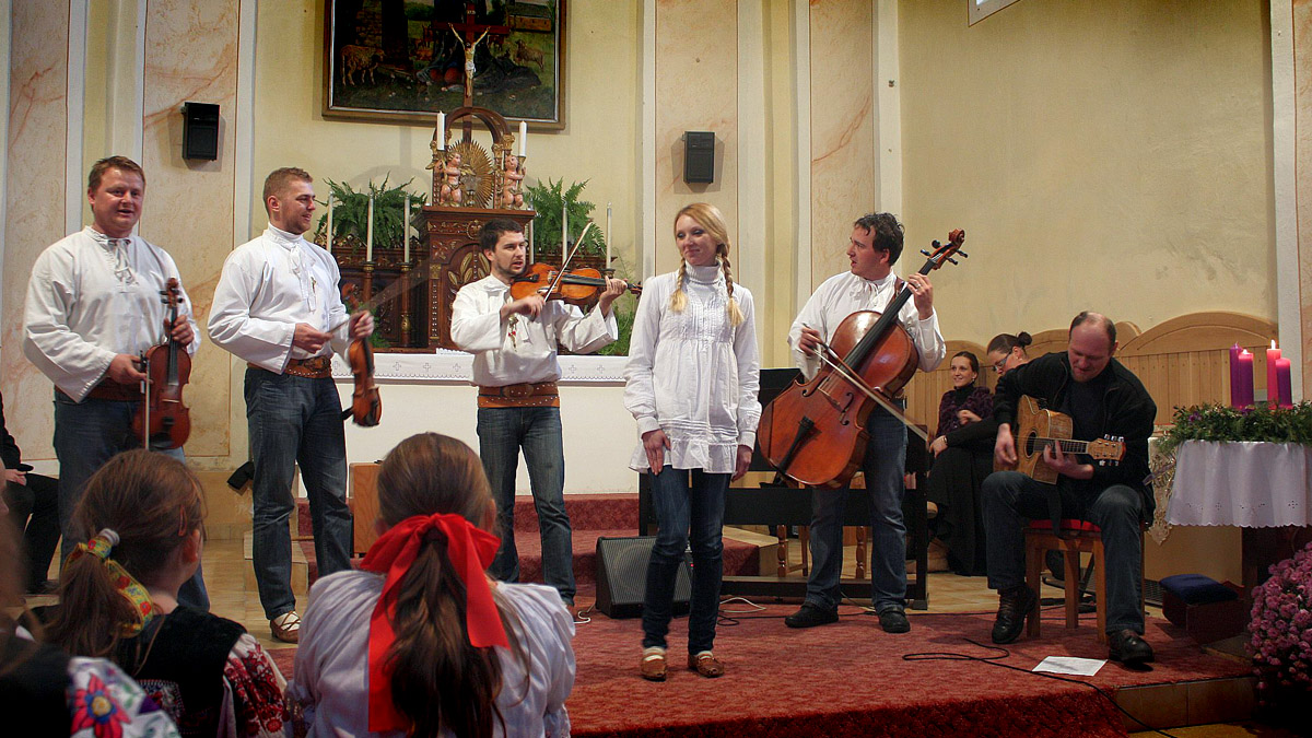 Nebeská muzika na Vianočnom koncerte "Aký je to svit..." v Zubáku