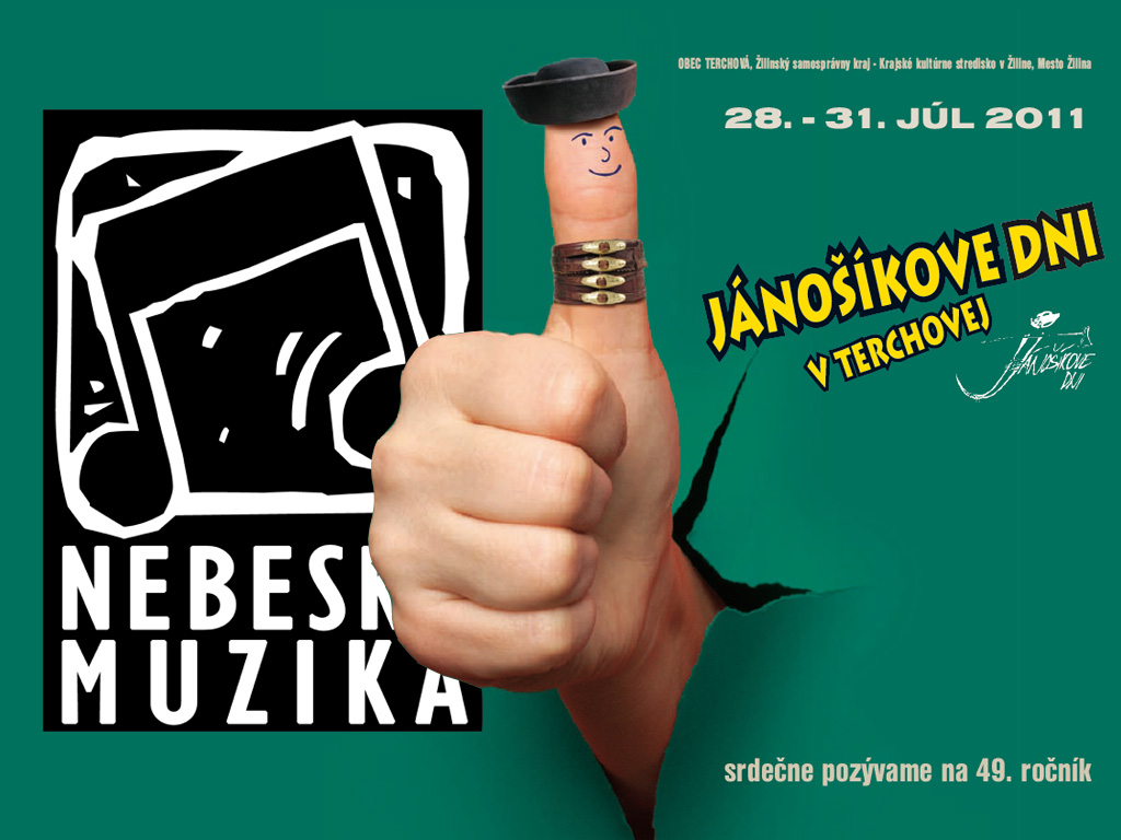 Pozvánka na Jánošíkove dni v Terchovej